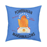 Pomeranian Marshmallows Pillow 18x18