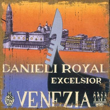 Daneili Royal Exelsior Venezia Wood Sign 30x30 (77cm x 77cm) Planked