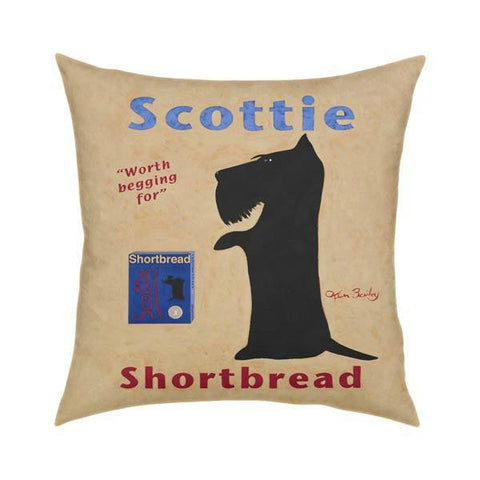 Scottie Shortbread Pillow 18x18