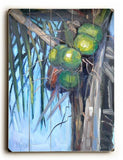 Going  Coconuts Wood Sign 25x34 (64cm x 87cm) Planked