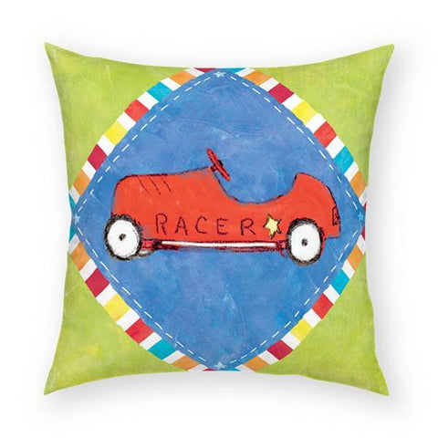 Racer Pillow 18x18