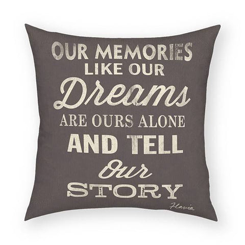Our Memories Pillow 18x18