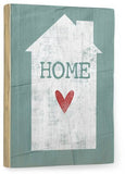 Home Wood Sign 18x24 (46cm x 61cm) Planked