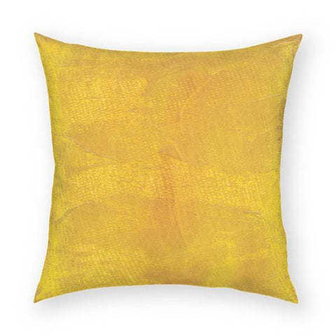 Yellow Pillow Pillow 18x18