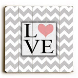 Love Wood Sign 13x13 Planked