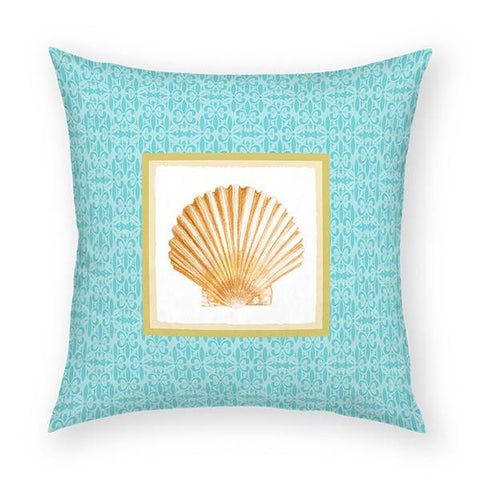 Sea Shell Pillow 18x18