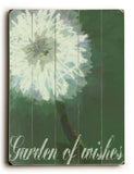 0003-2587-Wishes Wood Sign 14x20 (36cm x 51cm) Planked