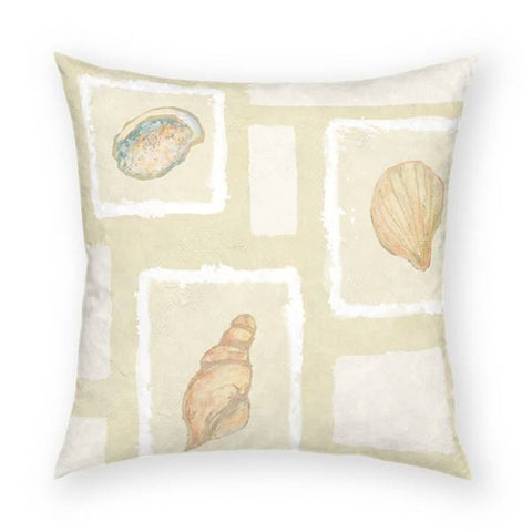 Shells Pillow 18x18