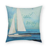 Sail Away Pillow 18x18