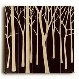 Dark Forest Wood Sign 18x18 (46cm x46cm) Planked