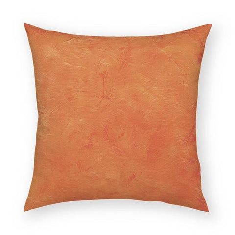 Dark Peach Pillow Pillow 18x18