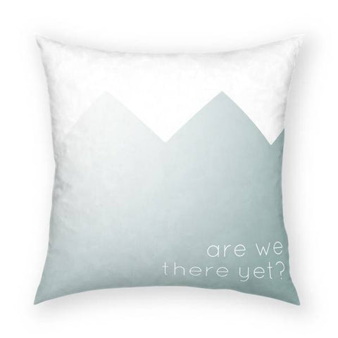 Are We There Yet Pillow 18x18