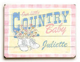 0003-1501-Country Baby Wood Sign 9x12 (23cm x 31cm) Solid