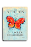 Miracles Wood Sign 14x20 (36cm x 51cm) Planked