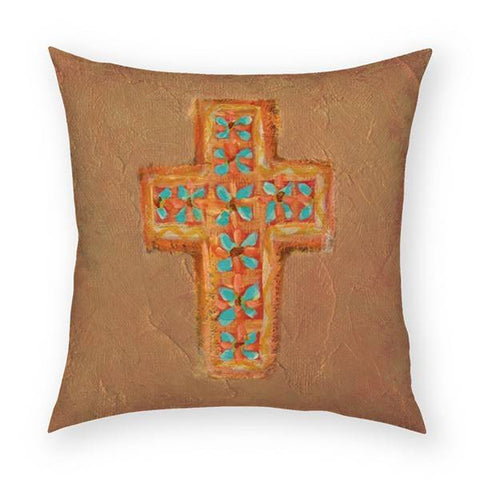 Cross Pillow 18x18