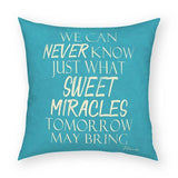 Sweet Miracles Pillow 18x18