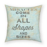 Miracles Pillow 18x18