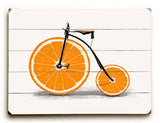 Orange Zest Wood Sign 25x34 (64cm x 87cm) Planked