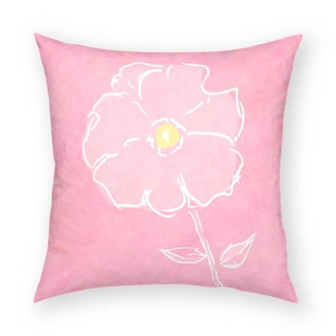 Flower Pillow 18x18