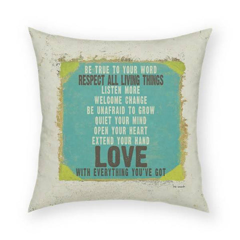 Love is Everything You've Got Pillow 18x18