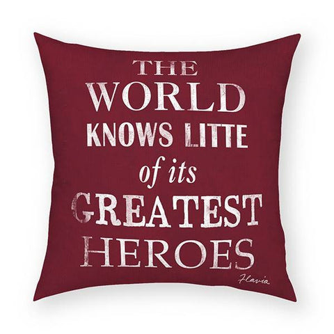 Greatest Heroes Pillow 18x18