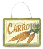 0003-2549-Carrots Wood Sign 14x20 (36cm x 51cm) Planked