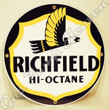 Richfield Hi-Octane 12" Sign