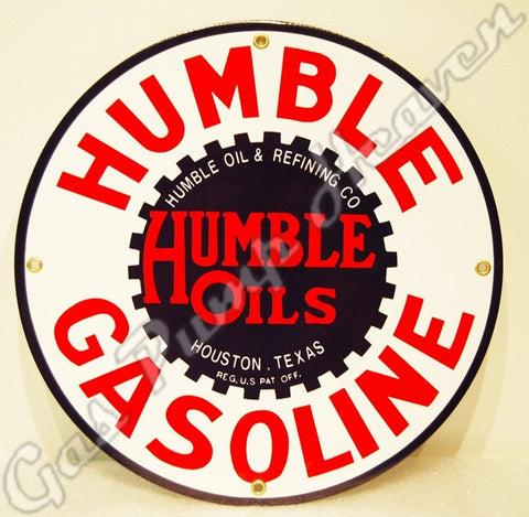 Humble Gasoline 12