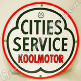Koolmotor Cities Service 12" Sign