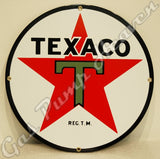 Texaco 12" Sign