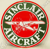 Sinclair Aircraft 12" Sign