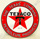Texaco Petroleum 12" Sign