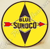 Sunoco "Blue" 12" Sign