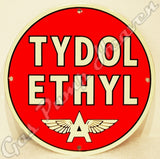 Flying "A" Tydol Ethyl 12" Sign