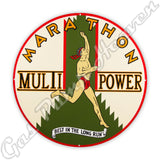 Marathon Multi Power 30" Sign