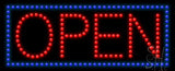 Open Animated LED Sign 12" Tall x 24" Wide x 1" Deep