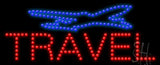 Travel Logo Animated LED Sign 11" Tall x 27" Wide x 1" Deep