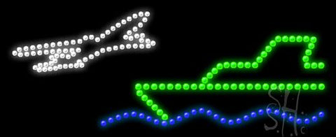 Travel Logo Animated LED Sign 11