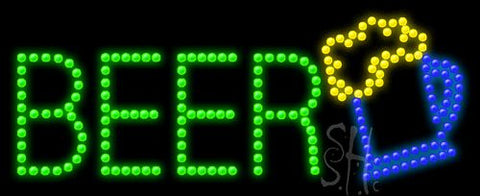 Beer Logo Animated LED Sign 11