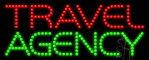 Travel Agency Animated LED Sign 11