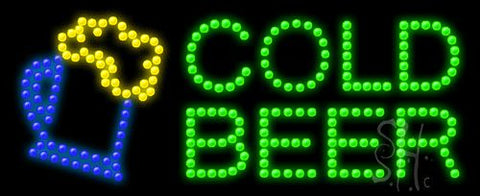 Cold Beer Animated LED Sign 11