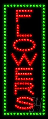 Flowers Animated LED Sign 27