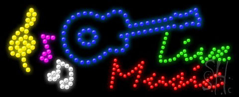 Live Music Animated LED Sign 11