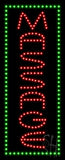 Massage Animated LED Sign 27" Tall x 11" Wide x 1" Deep