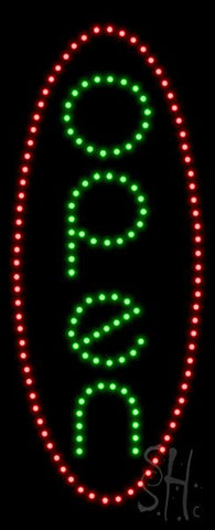 Open Animated LED Sign 27