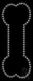Open Animated LED Sign 27" Tall x 11" Wide x 1" Deep