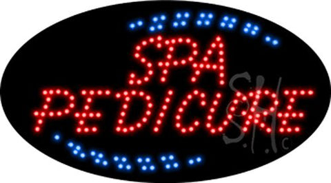 Spa Pedicure Animated LED Sign 15