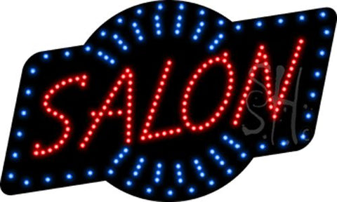 Salon Animated LED Sign 18