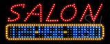 Salon Animated LED Sign 13" Tall x 32" Wide x 1" Deep