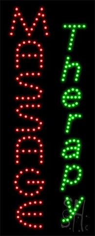 Massage Therapy Animated LED Sign 27